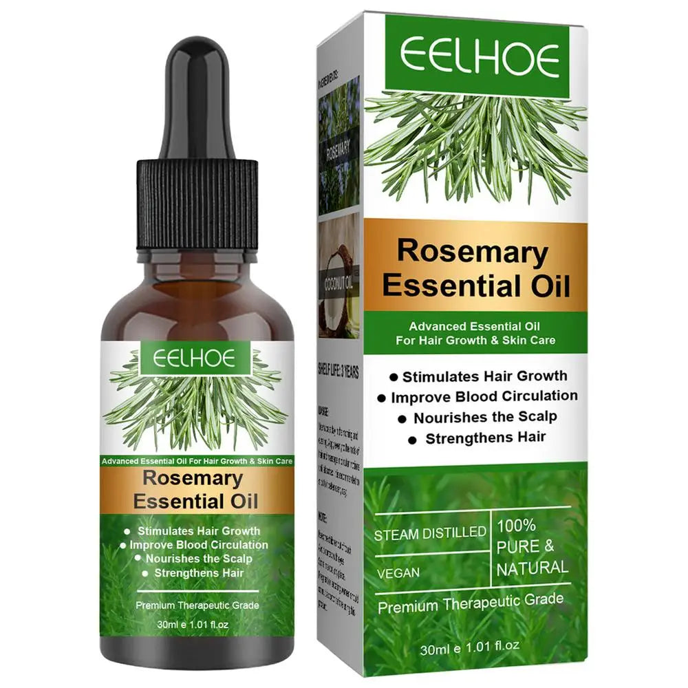 Rosemary Essentiall Oil Hair Growth Products Organic Hair Products Scalp Hair Strengthening Oil For Nourish Shiny Hair Healthy