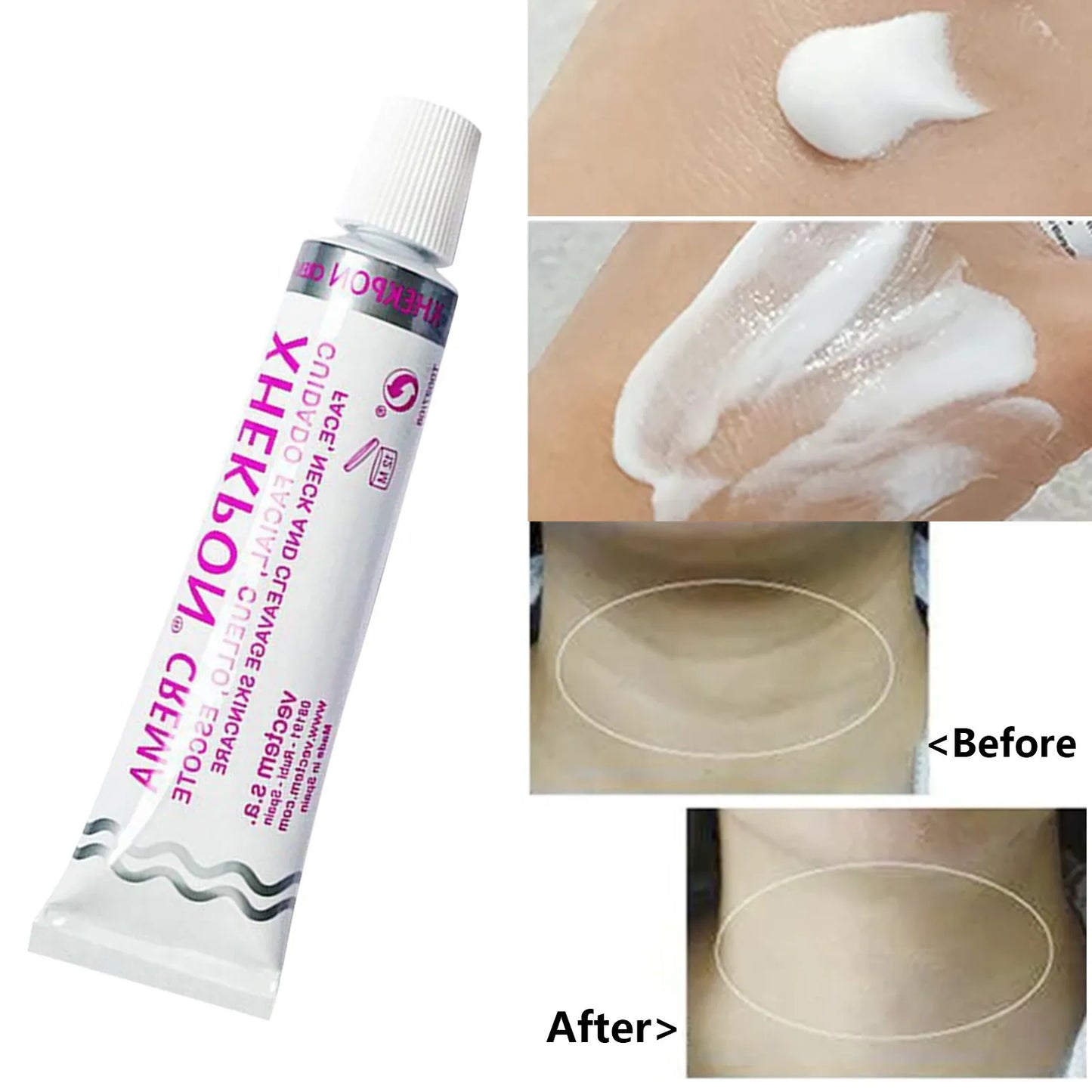 Anti-Wrinkle Cream Skin Care Neck Creams Collagen Neck And Chest Wrinkle Cream Lifting Firming Beauty Serum 40ml For Female