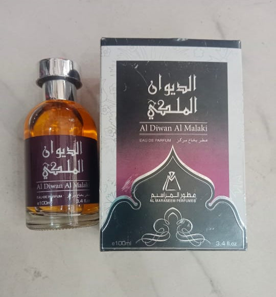 Al Diwan Al Malaki Perfume | Unisex | Original Dubai Fragrance | Long Lasting EDP – 100ml