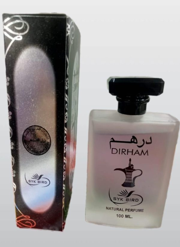 Dirham Perfume Golden – 100ml | Long-Lasting Arabic Perfume | Natural Fragrance for Men & Women