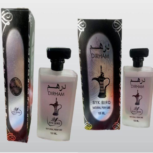 Dirham Perfume Golden – 100ml | Long-Lasting Arabic Perfume | Natural Fragrance for Men & Women