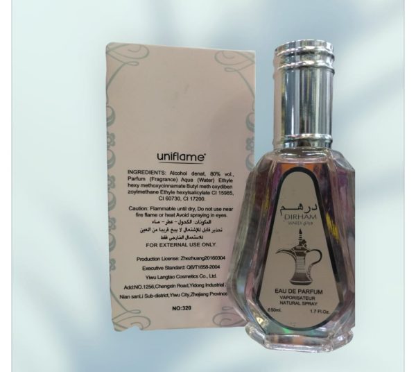 Dirham Wardi Perfume – 50ml | Best Quality Eau De Parfum | Long Lasting Fragrance