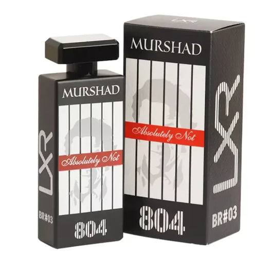 Murshad Absolutely Not Perfume Qadi 804 – 100ml | Eau De Parfum | Fragrance of Freedom & Courage | Premium Quality