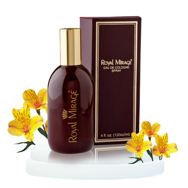 Royal Mirage Eau De Cologne Spray – 120ml | Luxurious Unisex Perfume | Classic Long Lasting Fragrance